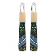 Earrings | Beacon Hoop Earring | Jellurgal | Songlines